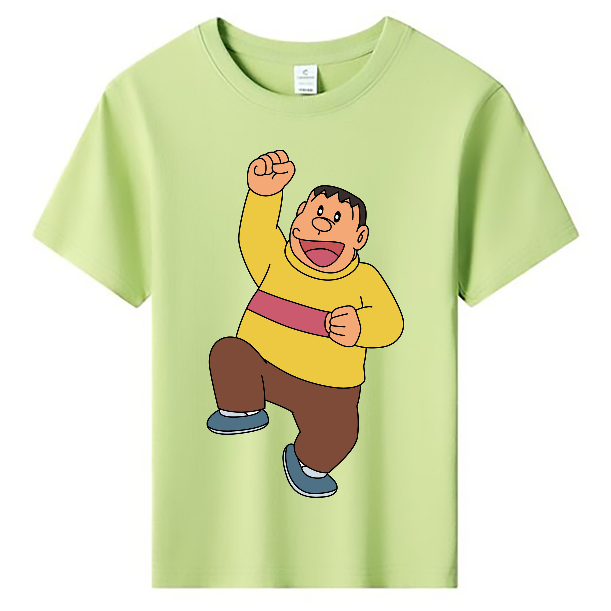 （画像用） ドラえもん 剛田武 Doraemon Gouta Takeshi 綿100％キッズTシャツ（フロントプリント）